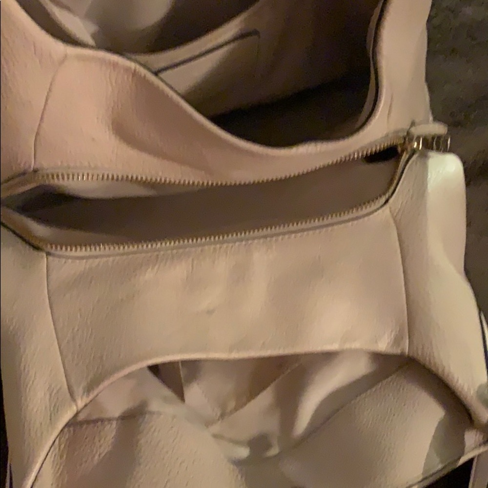 Sold another site —Coach Cream Leather Handbag - Picture 8 of 16